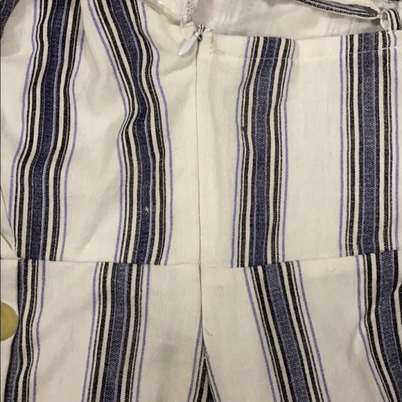 Striped Button Up Dress - Picture 3 of 3